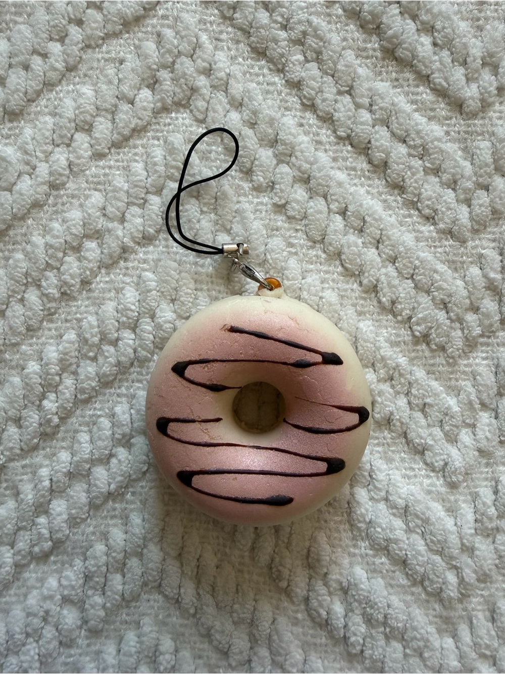 ⭐️ 4FOR$16 ⭐️ Pink Chocolate Donut Squishy
